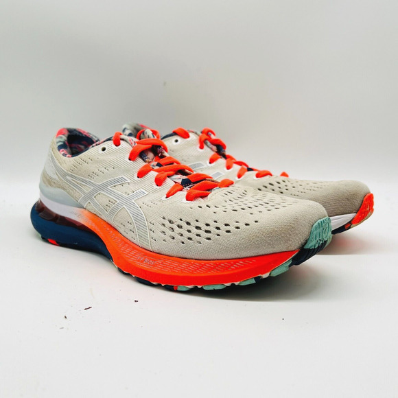 Asics Gel Kayano 28 Womens 8.5 Gray Running Shoes Athletic Sneakers Trainers - Picture 3 of 11